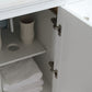 Fresca Windsor 40 Matte White Traditional Bathroom Vanity w/ Mirror | FVN2440WHM