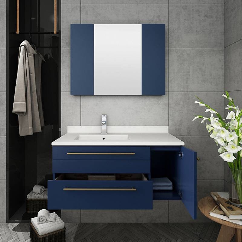 modern 36 inch bathroom vanity