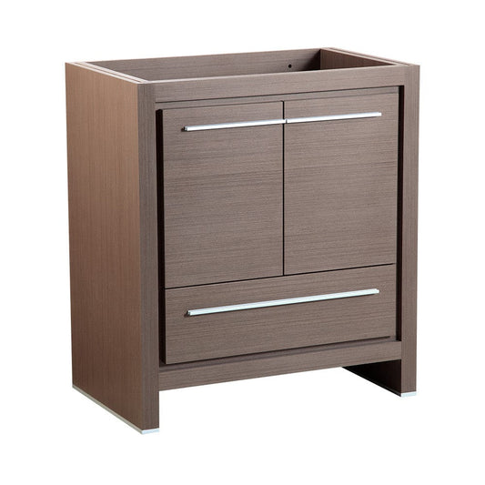 Fresca Allier 30" Gray Oak Modern Bathroom Cabinet