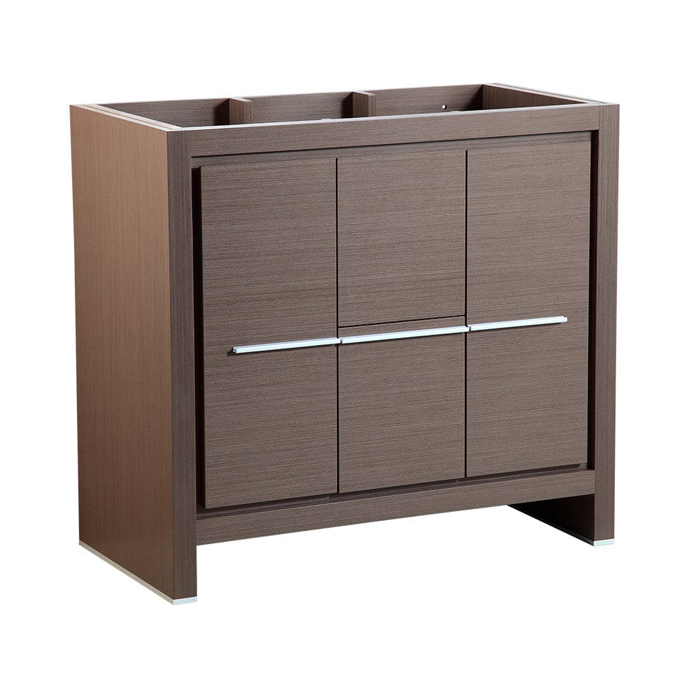 Fresca Allier 36" Gray Oak Modern Bathroom Cabinet