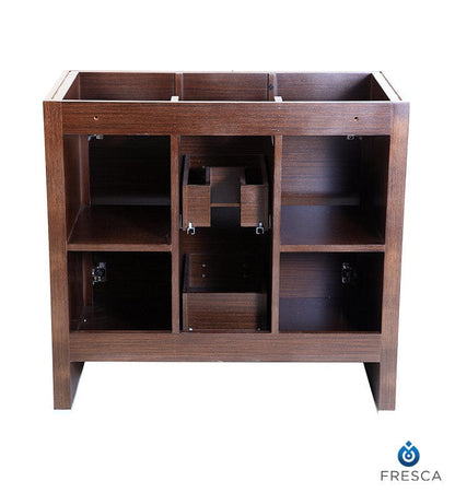 Fresca Allier 36 Wenge Brown Modern Bathroom Cabinet