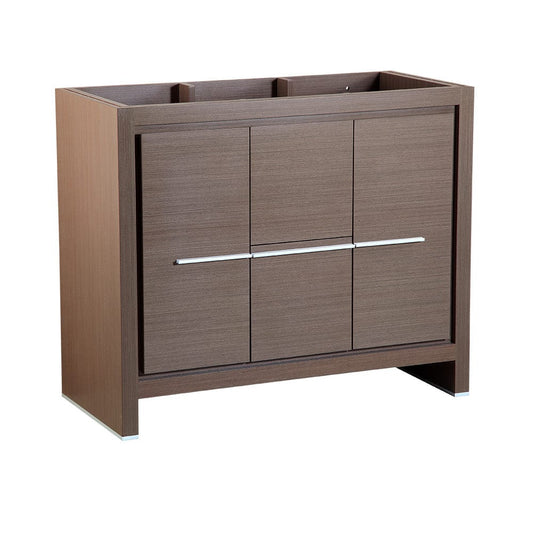 Fresca Allier 40" Gray Oak Modern Bathroom Cabinet