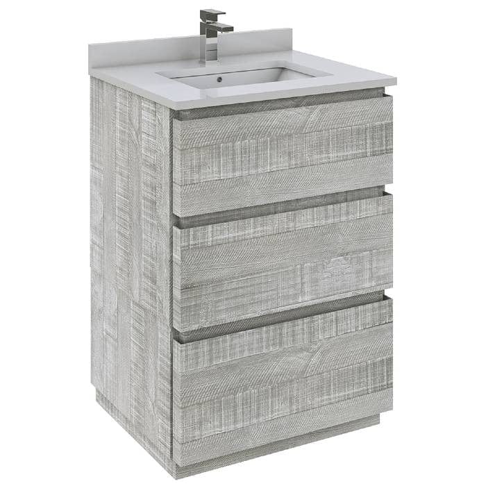 24 inch freestanding bathroom vanity