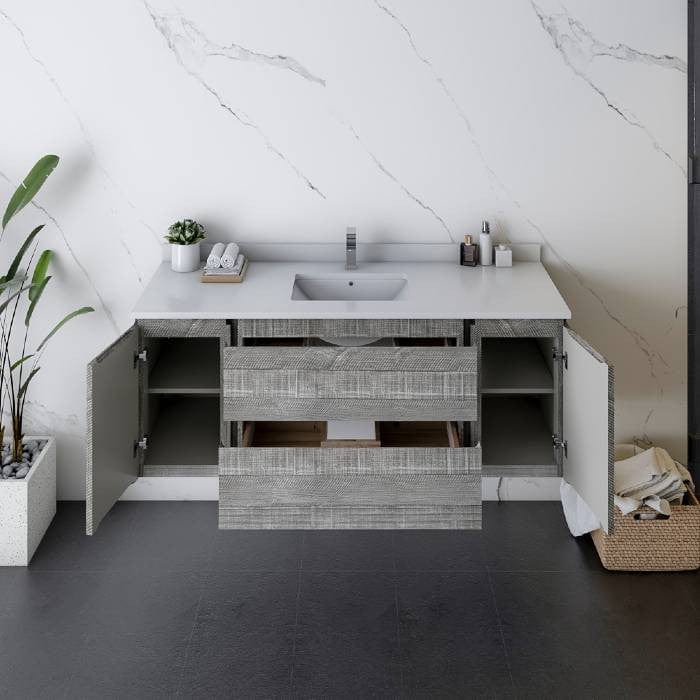 undermount sink bathroom vanity