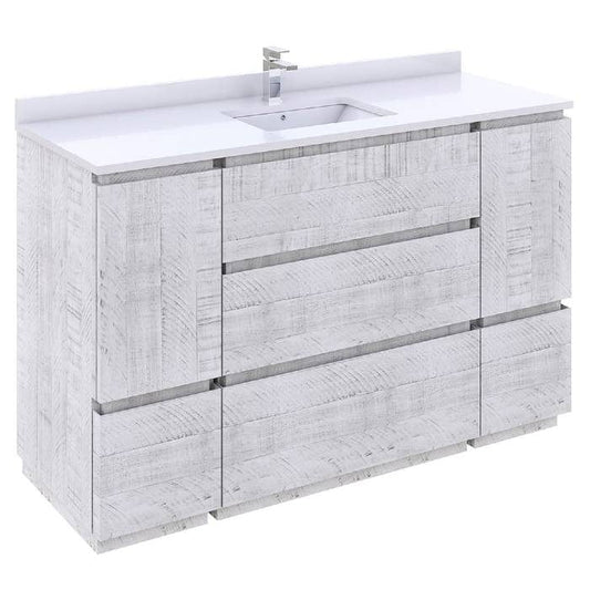 53 inch freestanding bathroom vanity