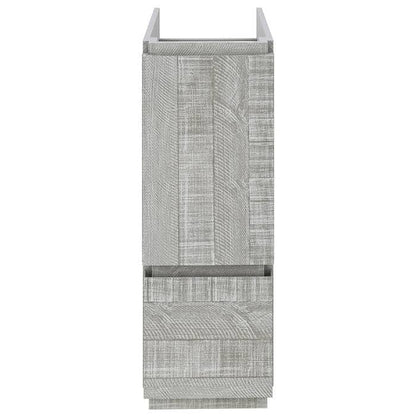 Fresca Formosa Modern 58" Ash Freestanding Double Sink Bathroom Cabinet