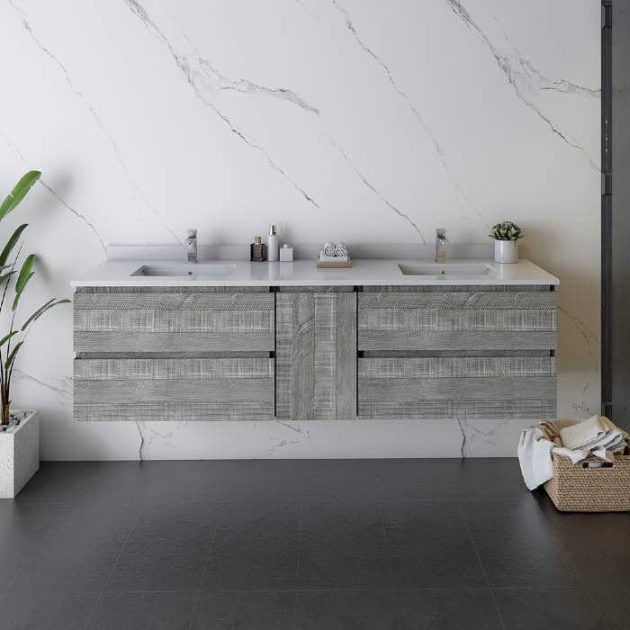 72 inch bathroom vanity in ash