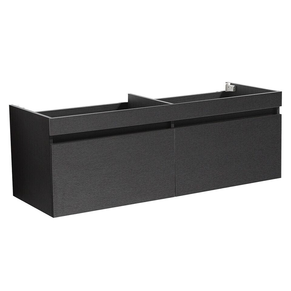 Fresca Largo 57 Black Modern Bathroom Cabinet
