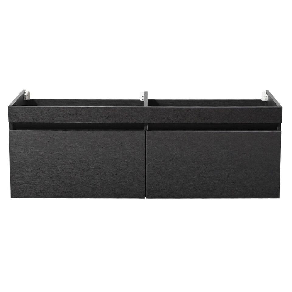 Fresca Largo 57 Black Modern Bathroom Cabinet