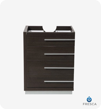 Fresca Livello 24 Gray Oak Modern Bathroom Cabinet