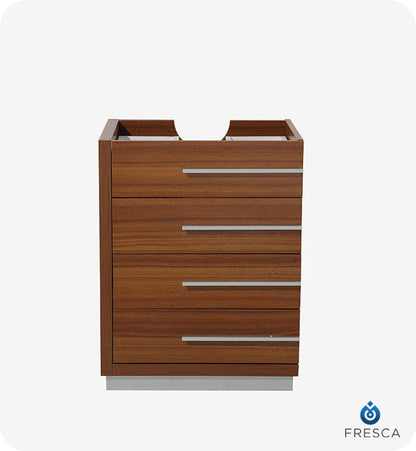 Fresca Livello 24 Teak Modern Bathroom Cabinet