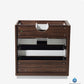 Fresca Livello 30 Walnut Modern Bathroom Cabinet