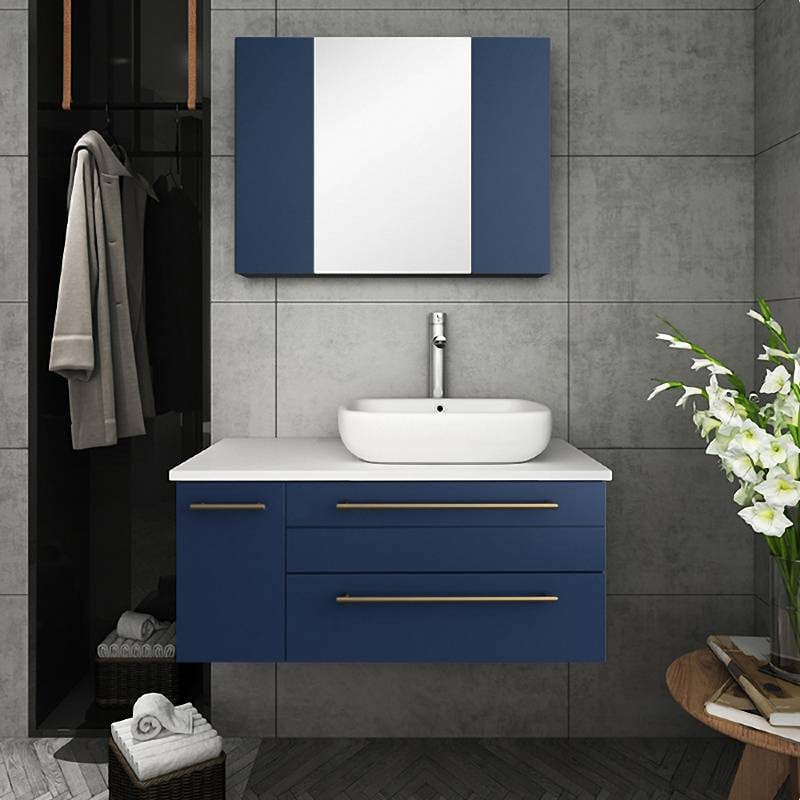 modern bathroom vanity set