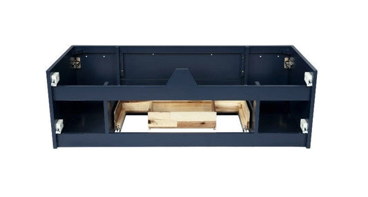 Fresca Lucera Modern 48" Royal Blue Wall Hung Undermount Sink Base Cabinet