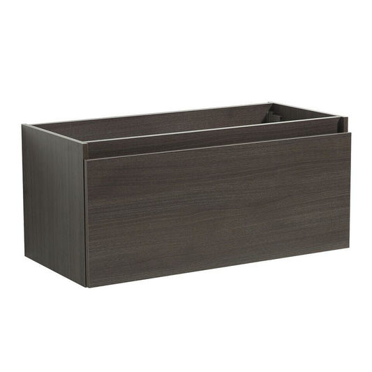 Fresca Mezzo 39" Gray Oak Modern Bathroom Cabinet