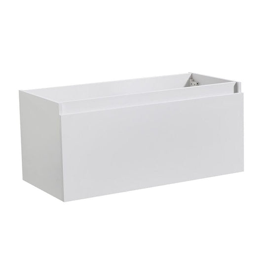 Fresca Mezzo 39" White Modern Bathroom Cabinet