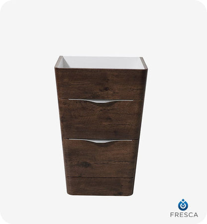 Fresca Milano 26 Rosewood Modern Bathroom Cabinet