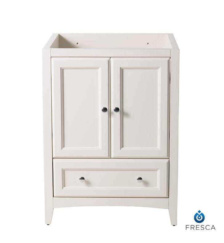 Fresca Oxford 24 Antique White Traditional Bathroom Cabinet