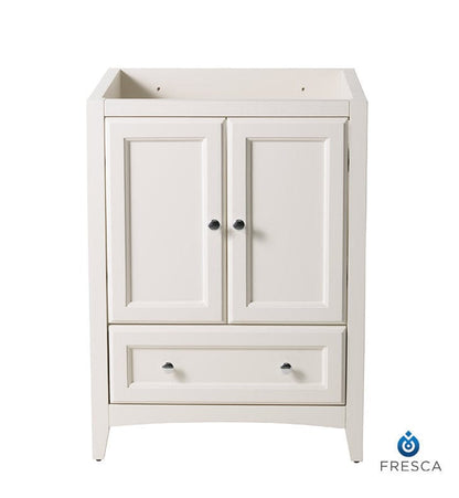 Fresca Oxford 24 Antique White Traditional Bathroom Cabinet