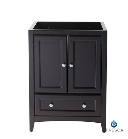 Fresca Oxford 24 Espresso Traditional Bathroom Cabinet