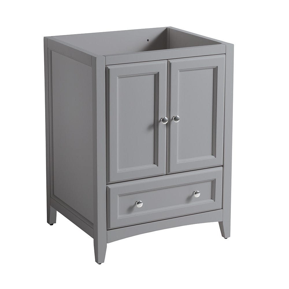 Fresca Oxford 24 Gray Traditional Bathroom Cabinet