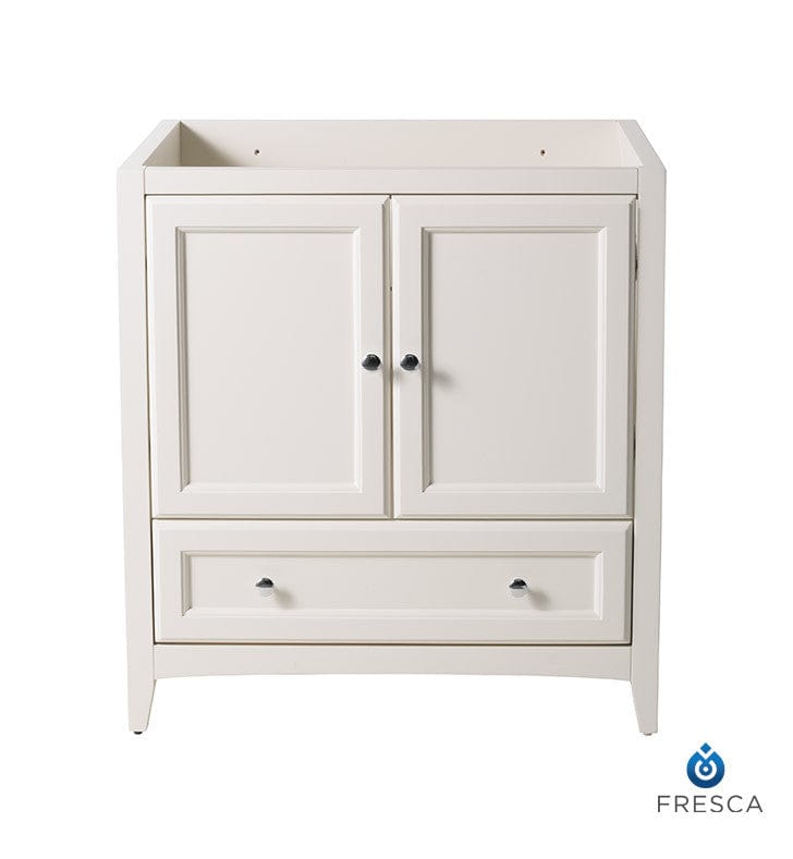 Fresca Oxford 30 Antique White Traditional Bathroom Cabinet