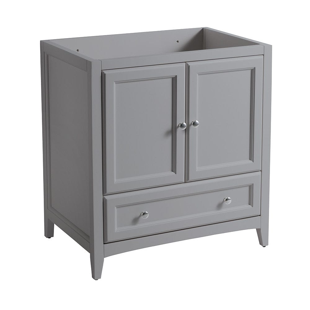 Fresca Oxford 30 Gray Traditional Bathroom Cabinet