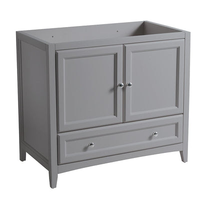 Fresca Oxford 36 Gray Traditional Bathroom Cabinet