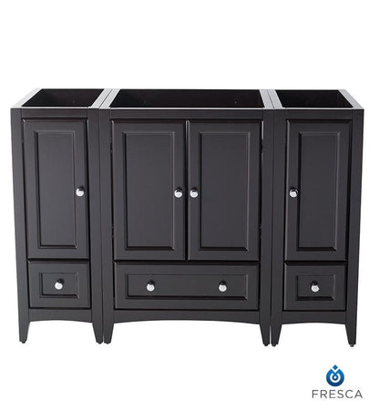 Fresca Oxford 48 Espresso Traditional Bathroom Cabinets