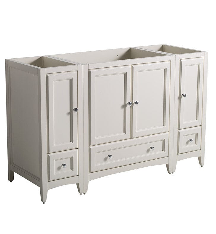 Fresca Oxford 54" Antique White Traditional Bathroom Cabinets