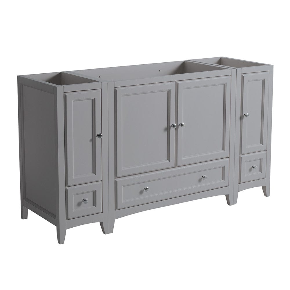 Fresca Oxford 60 Gray Traditional Bathroom Cabinets