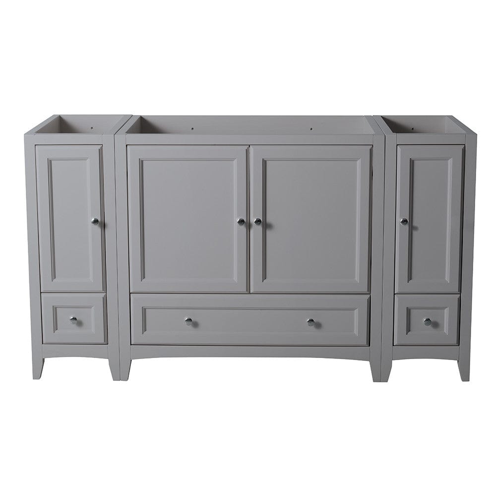 Fresca Oxford 60 Gray Traditional Bathroom Cabinets