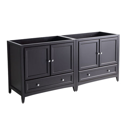 Fresca Oxford 71" Espresso Traditional Double Sink Bathroom Cabinets  - FCB20-3636ES