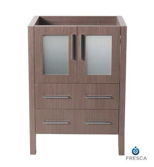 Fresca Torino 24 Gray Oak Modern Bathroom Cabinet