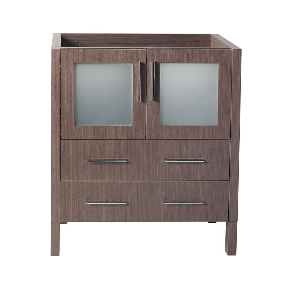 Fresca Torino 30 Gray Oak Modern Bathroom Cabinet