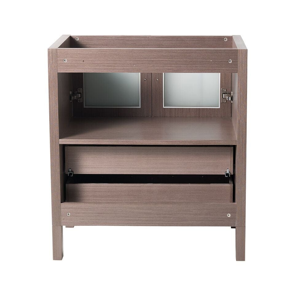 Fresca Torino 30 Gray Oak Modern Bathroom Cabinet