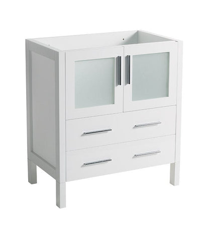 Fresca Torino 30" White Modern Bathroom Cabinet