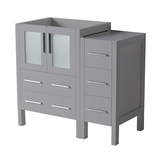 Fresca Torino 36 Gray Modern Bathroom Cabinets