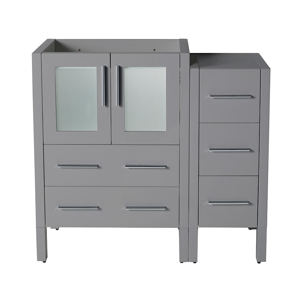 Fresca Torino 36 Gray Modern Bathroom Cabinets