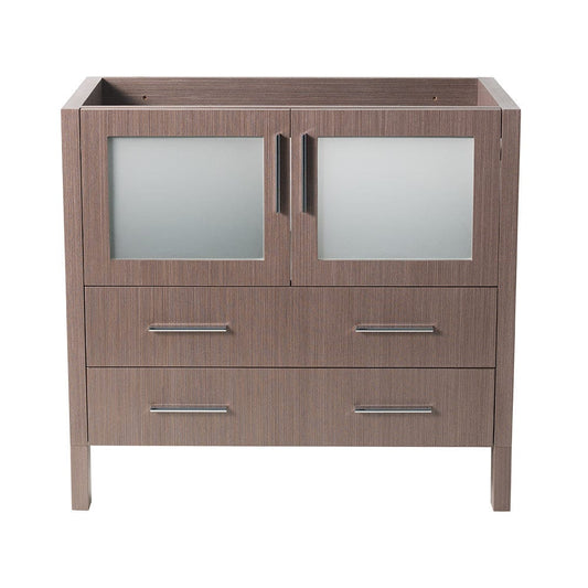 Fresca Torino 36 Gray Oak Modern Bathroom Cabinet