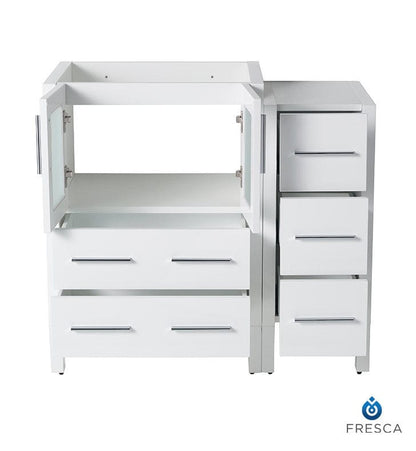 Fresca Torino 36 White Modern Bathroom Cabinets