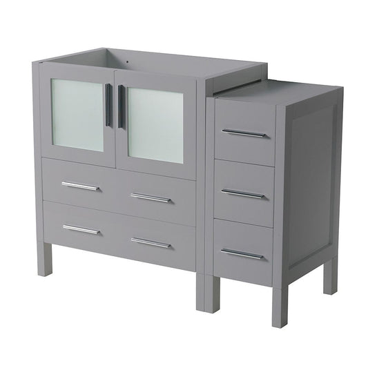 Fresca Torino 42 Gray Modern Bathroom Cabinet