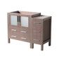 Fresca Torino 42" Gray Oak Modern Bathroom Cabinet