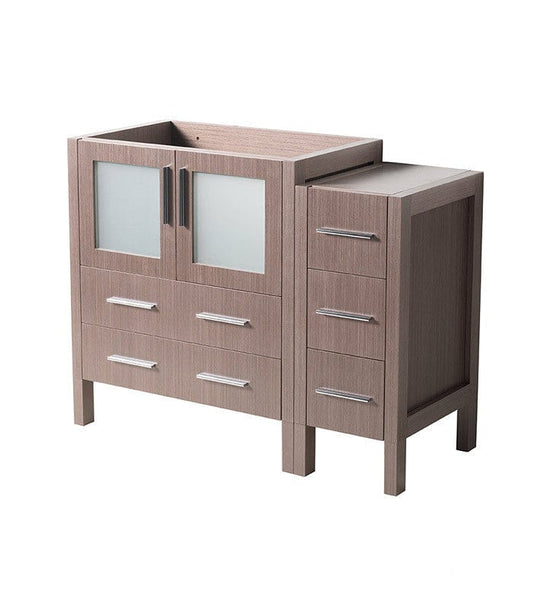 Fresca Torino 42 Gray Oak Modern Bathroom Cabinet