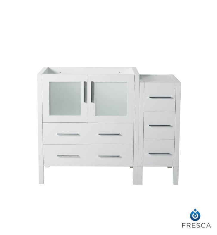 Fresca Torino 42 White Modern Bathroom Cabinet