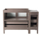 Fresca Torino 48 Gray Oak Modern Bathroom Cabinets