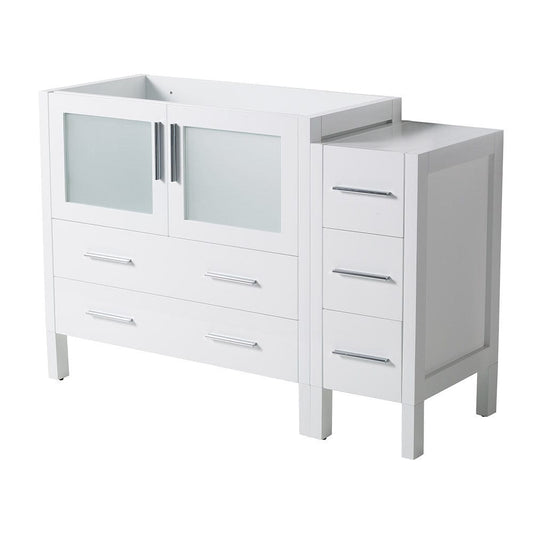 Fresca Torino 48" White Modern Bathroom Cabinets  - FCB62-3612WH