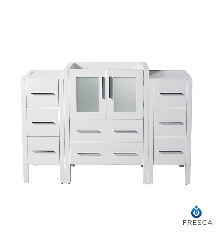 Fresca Torino 48 White Modern Bathroom Cabinets