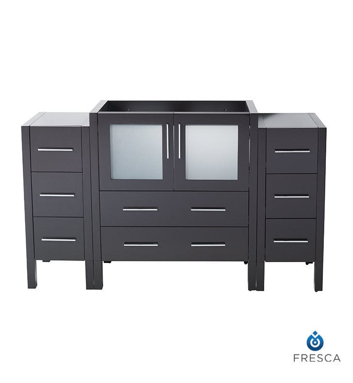 Fresca Torino 54 Espresso Modern Bathroom Cabinets