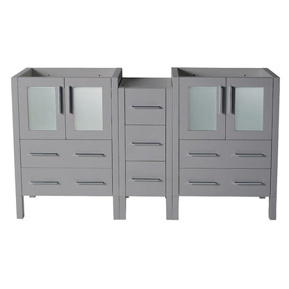 Fresca Torino 60 Gray Modern Bathroom Cabinets